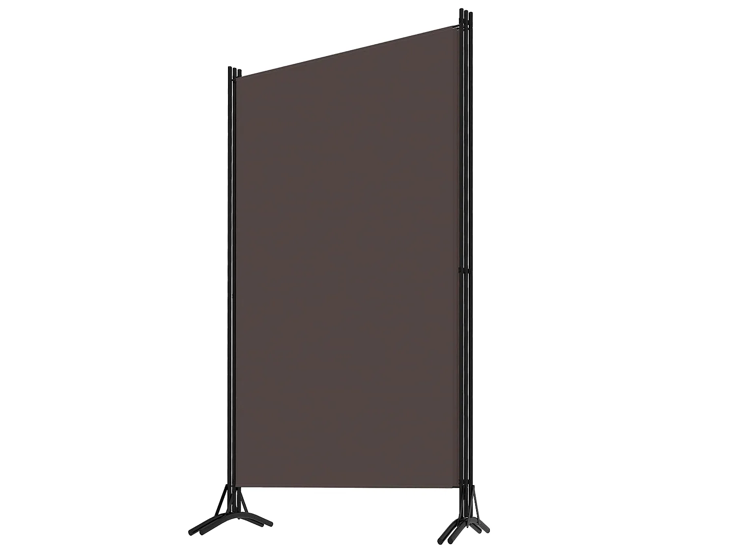 Paravent 3 panneaux Marron 260x180 cm