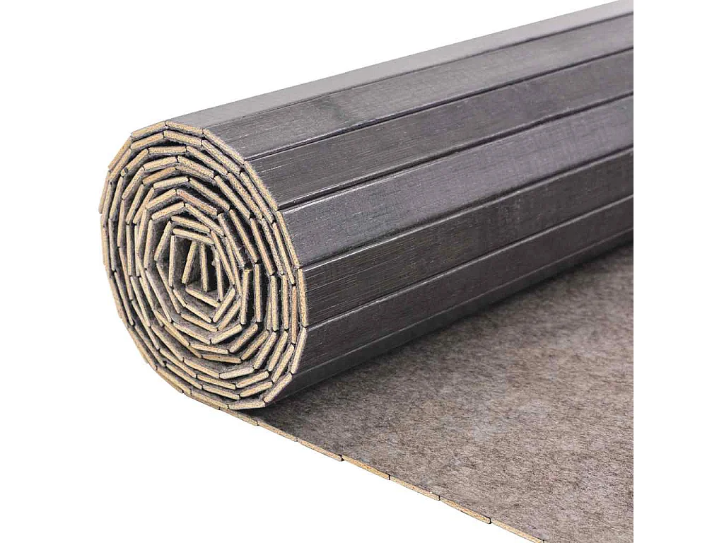 Cloison de séparation bambou gris largeur 250 cm hauteur 165 cm