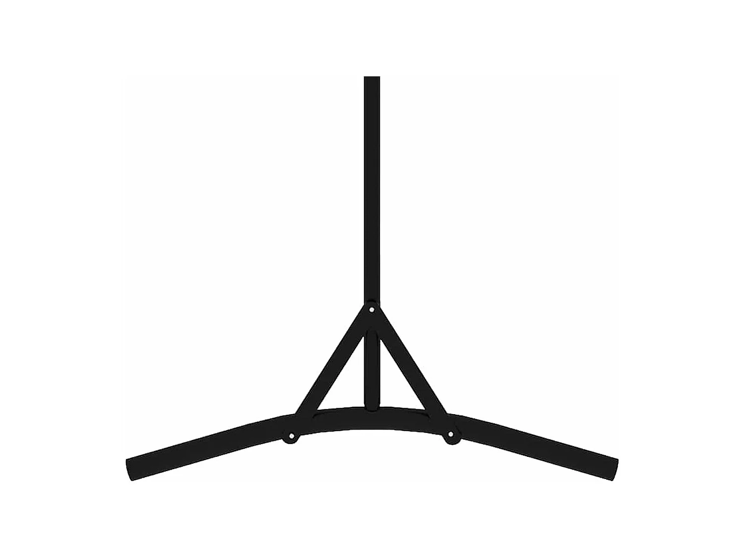 Biombo divisor de 1 panel gris antracita 175x180 cm