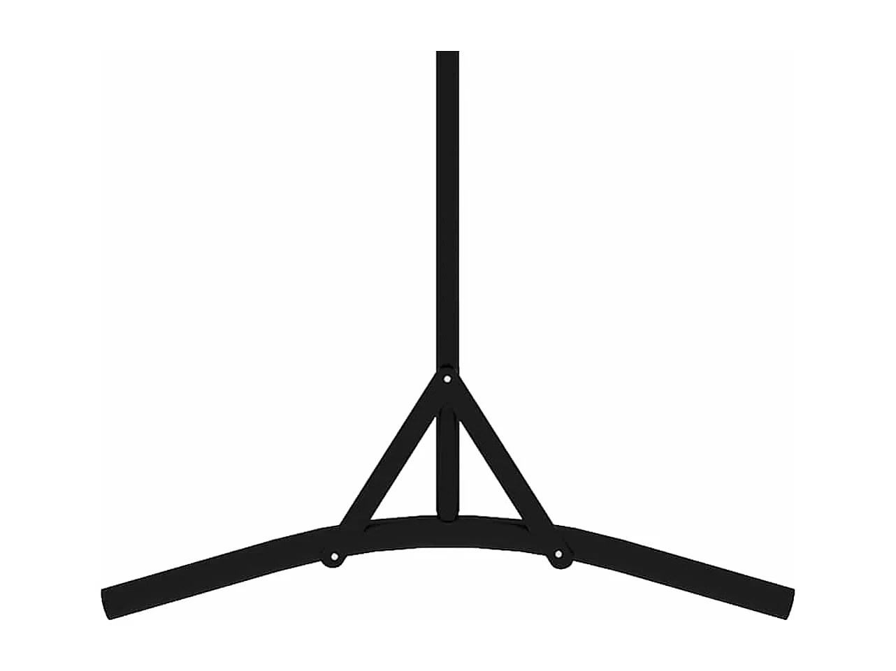 Biombo divisor de 1 panel gris antracita 175x180 cm