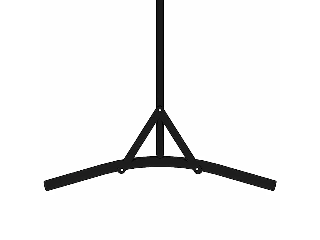 Cloison de séparation anthracite 175x180 cm tissu