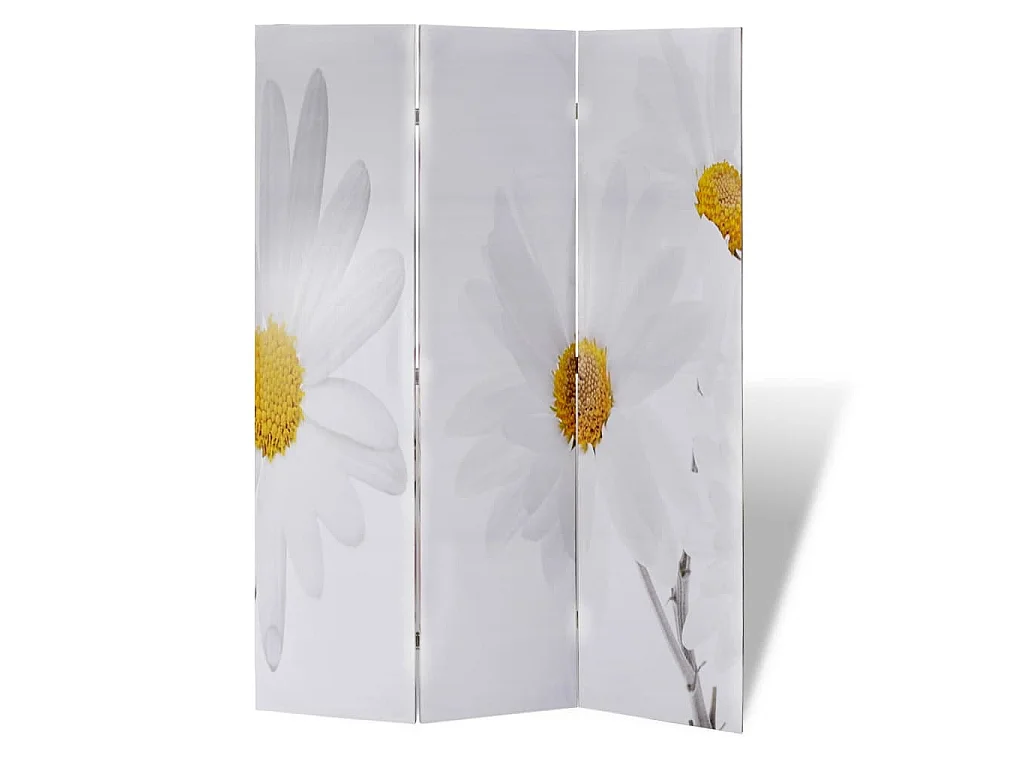 Paravent pliable 120 x 170 cm Fleur