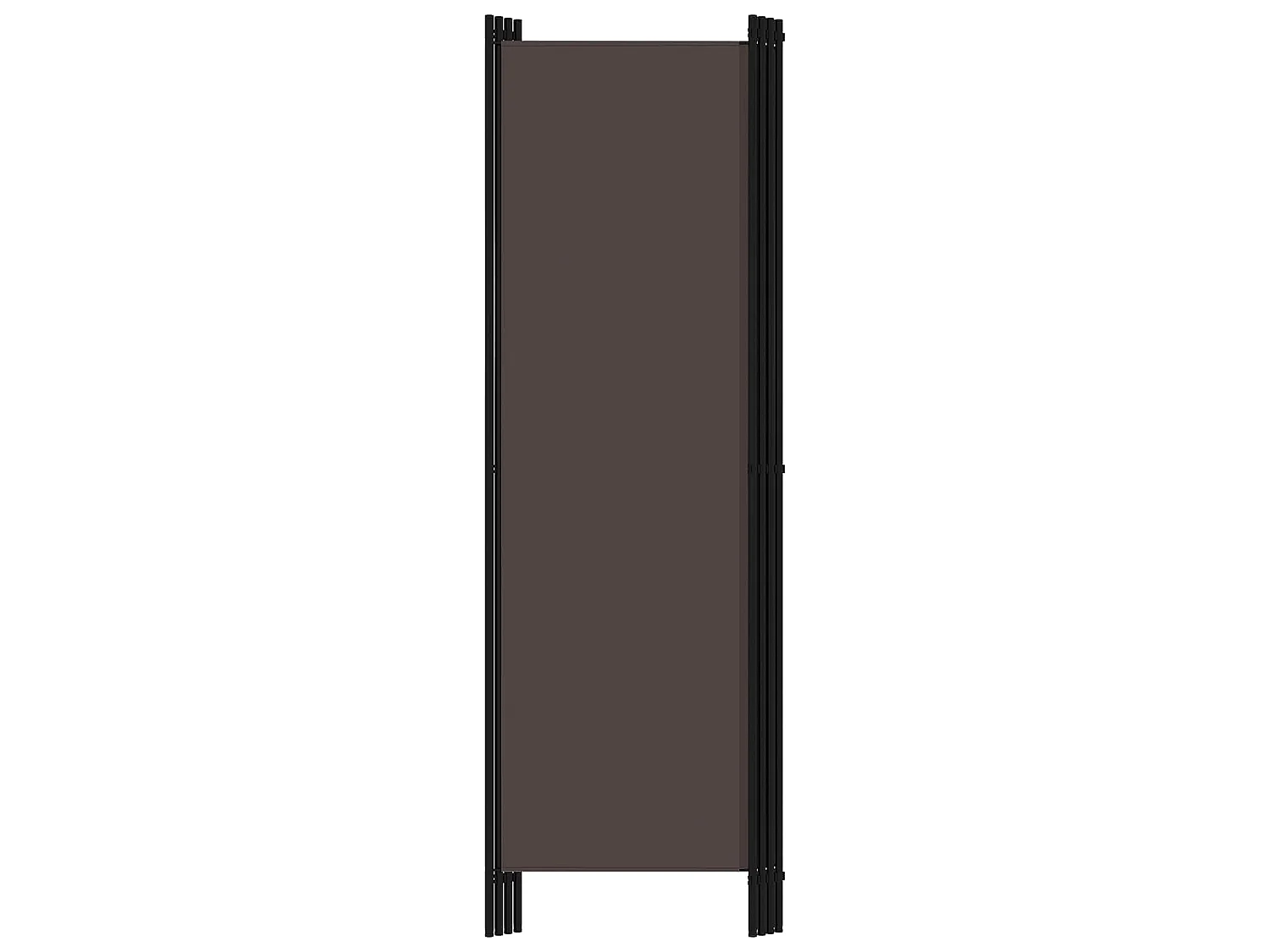 Paravent 4 panneaux Marron 200x180 cm