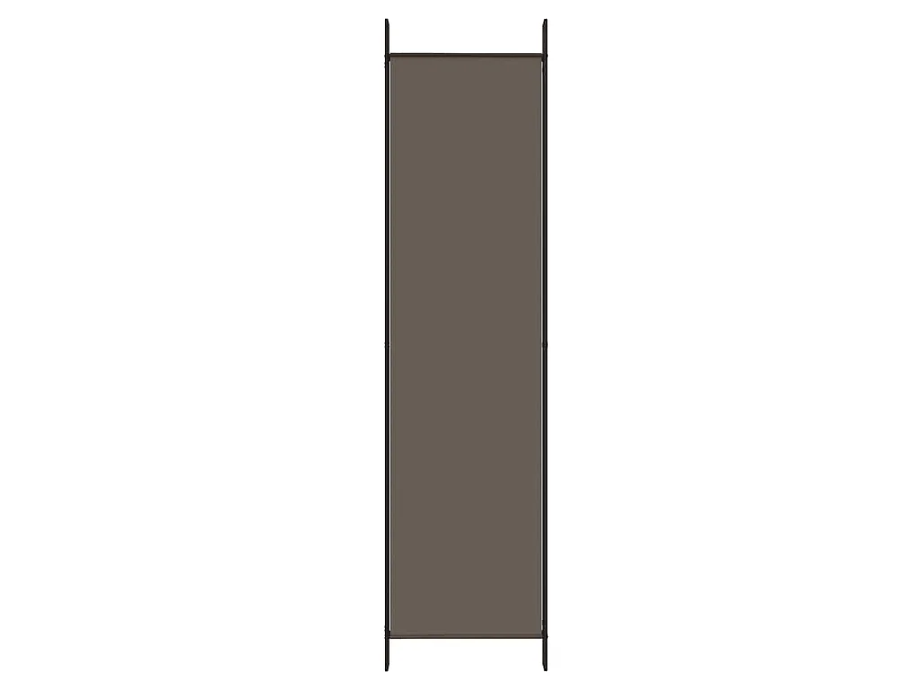 Paravent 6 panneaux Anthracite 300x200 cm Tissu