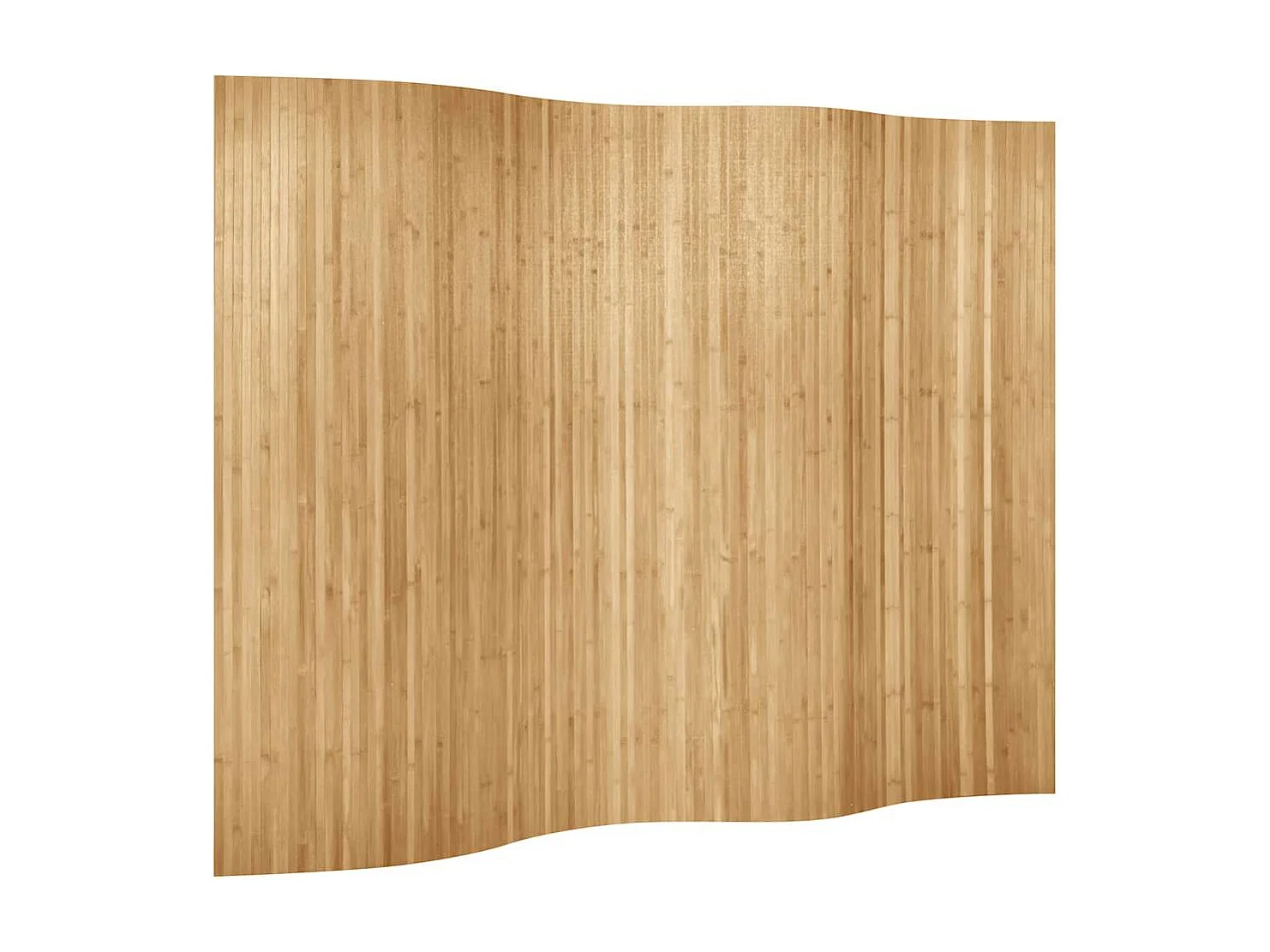 Cloison de séparation bambou largeur 250 cm hauteur 165 cm naturel