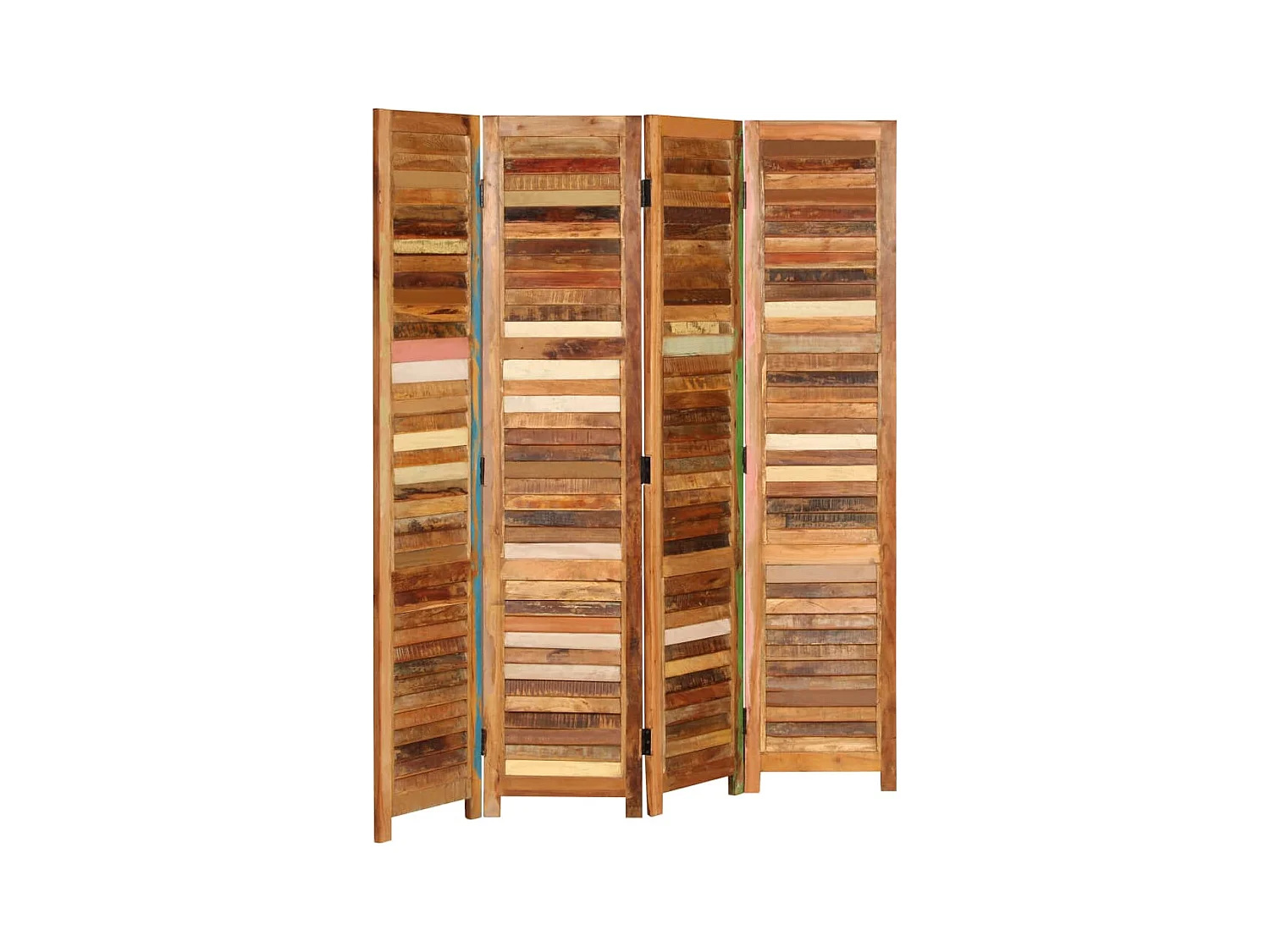 Cloison de séparation Bois de récupération massif 170 cm
