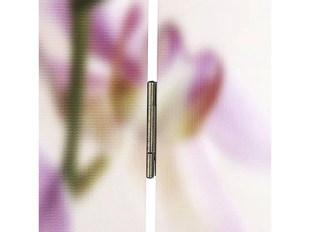 Paravent pliable 217x170 cm Fleur