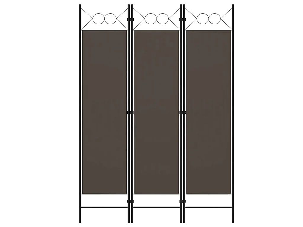 Paravent 3 panneaux Anthracite 120x180 cm