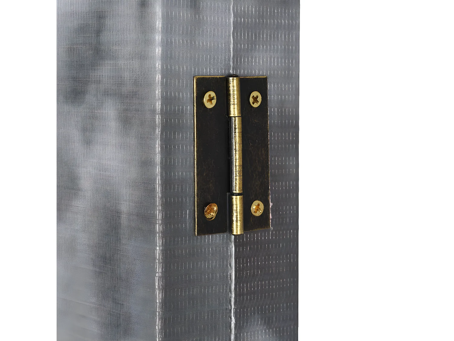 Paravento Pieghevole 200x170 cm Stampa Bus Londra Bianco e Nero