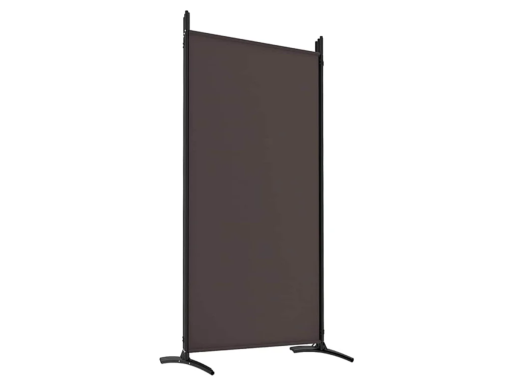 Paravent 6 panneaux Marron 520x180 cm Tissu