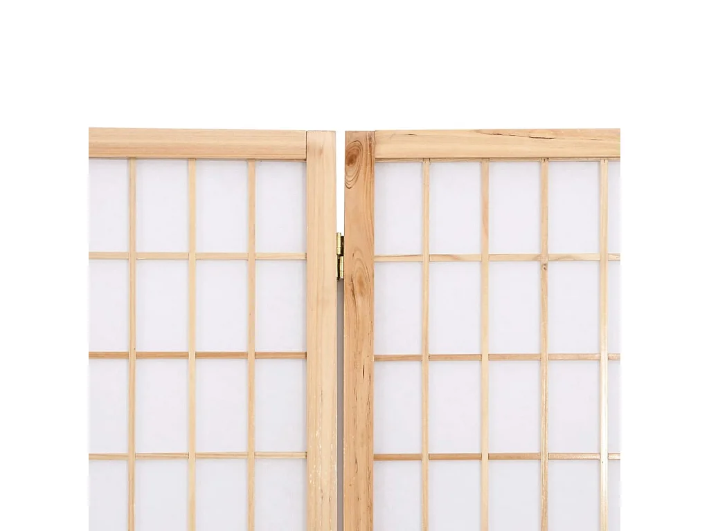Divisorio Pieghevole 4 Pannelli Stile Giapponese 160x170 cm