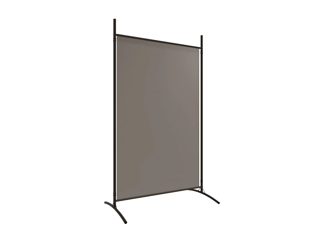Cloison de séparation 5 panneaux Anthracite 433x180 cm Tissu