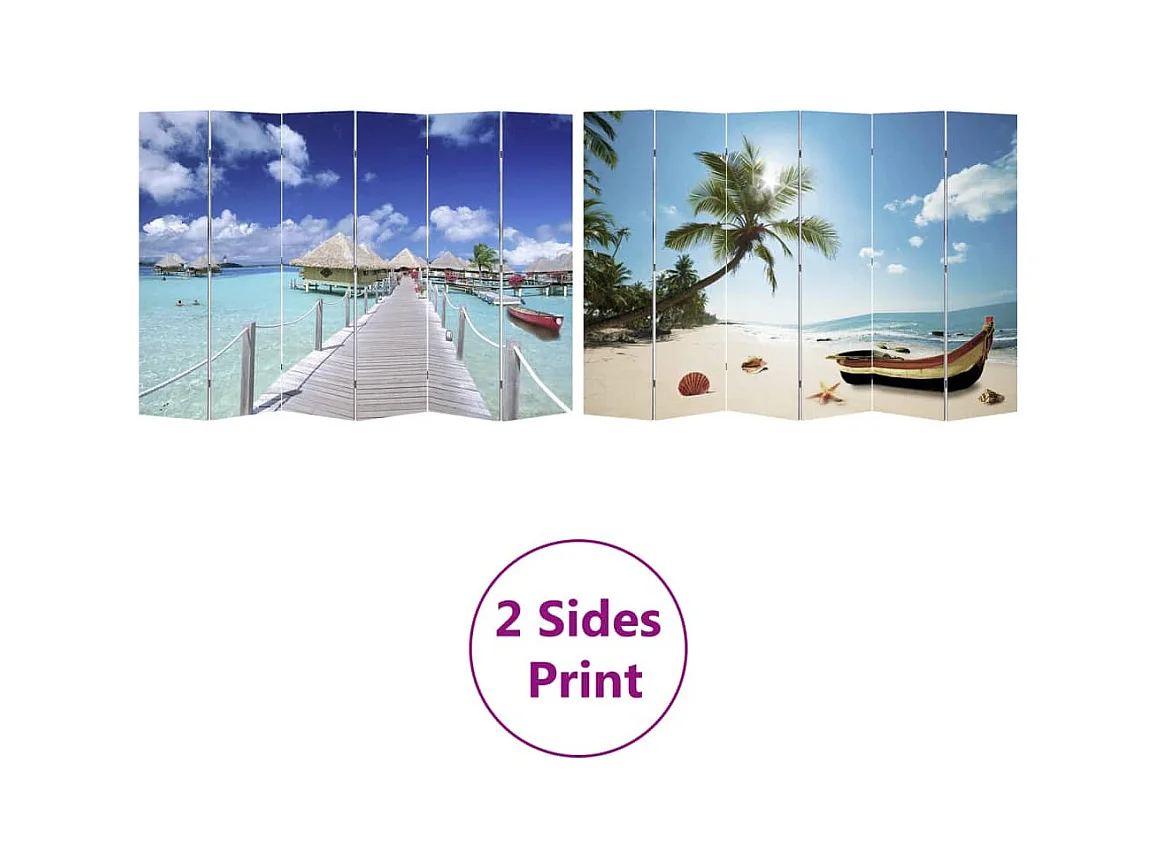 Kamerscherm inklapbaar strand 217x170 cm