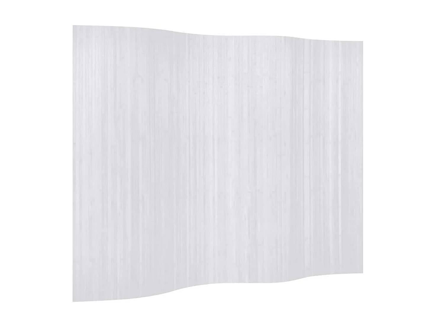 Cloison de séparation Bambou Blanc 250 x 165 cm