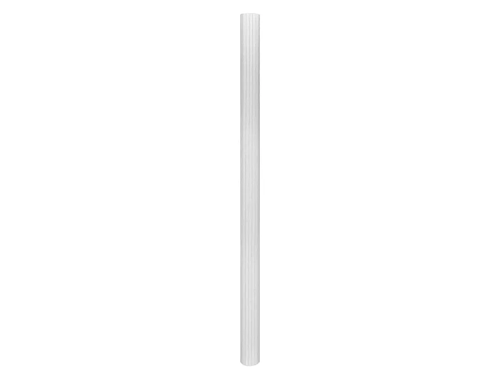 Biombo divisor bambú blanco ancho 250 cm alto 165 cm