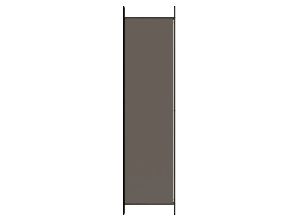 Paravent 6 panneaux Anthracite 300x220 cm Tissu
