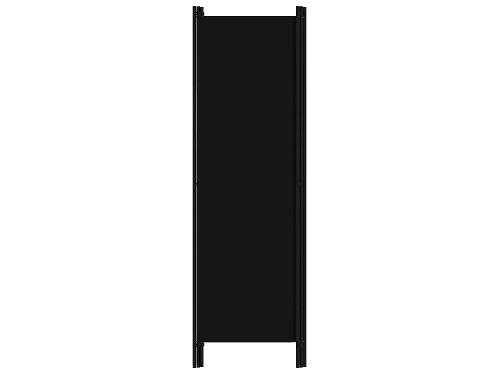 Paravent 3 panneaux Noir 150x180 cm
