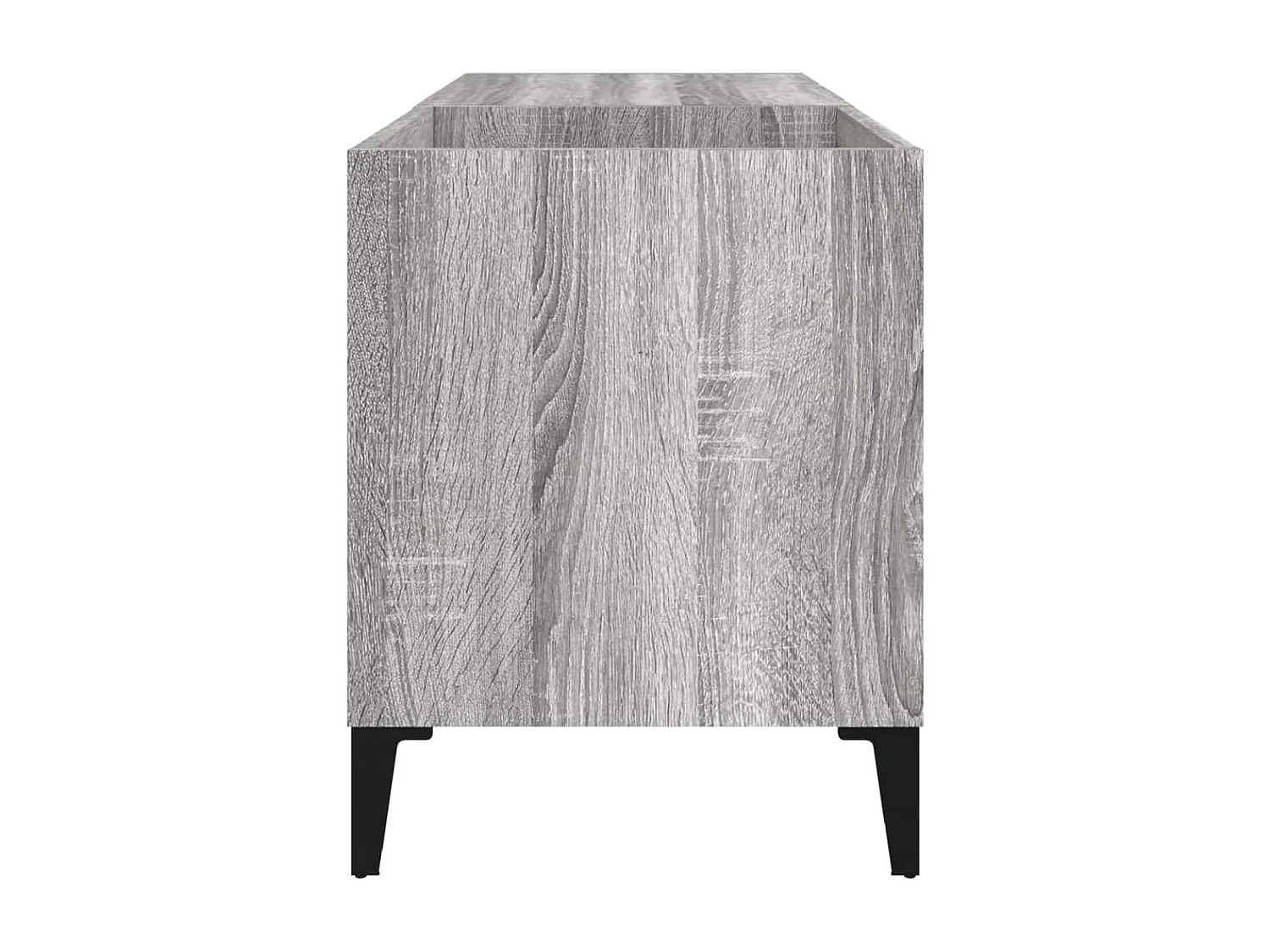 Plattenschrank Grau Sonoma 84,5x38x48 cm Holzwerkstoff