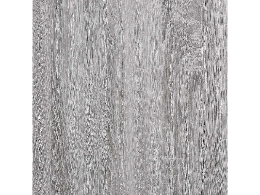 Armoire à disques sonoma gris 84,5x38x48 cm bois d'ingénierie