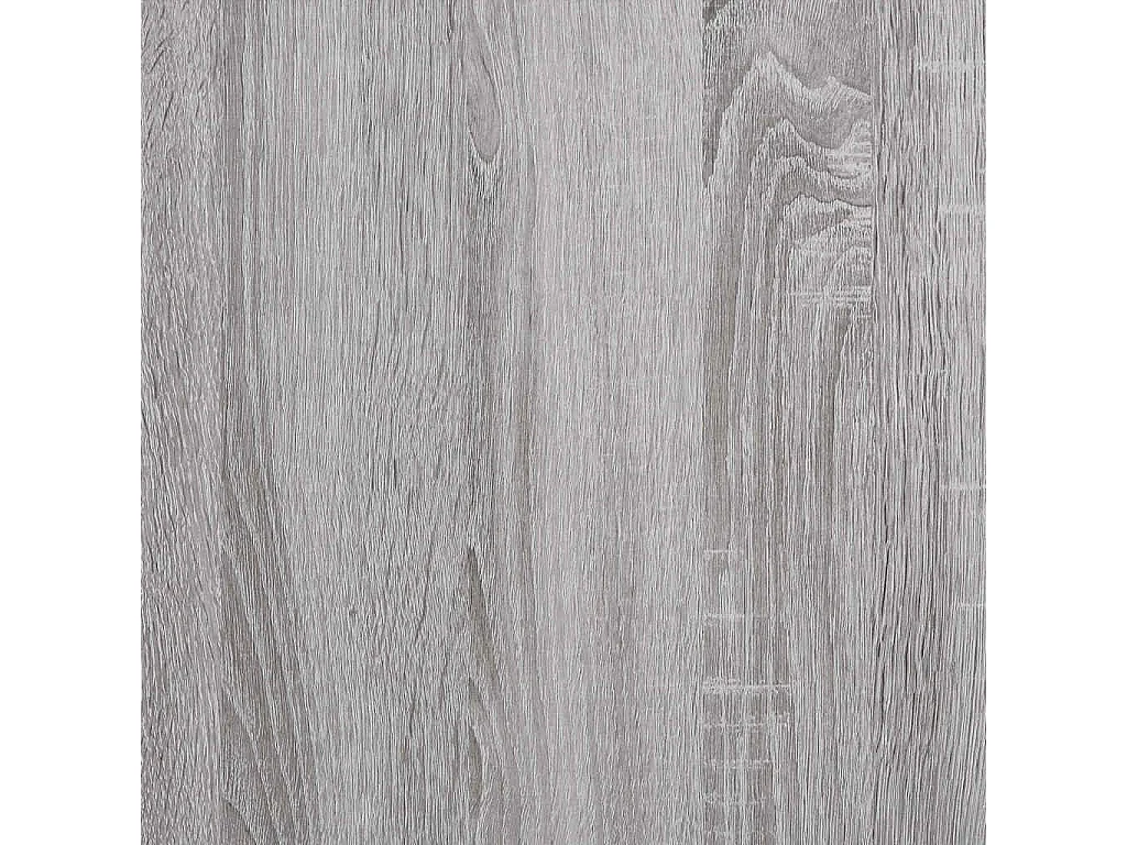 Armoire à disques sonoma gris 121x38x48 cm bois d'ingénierie