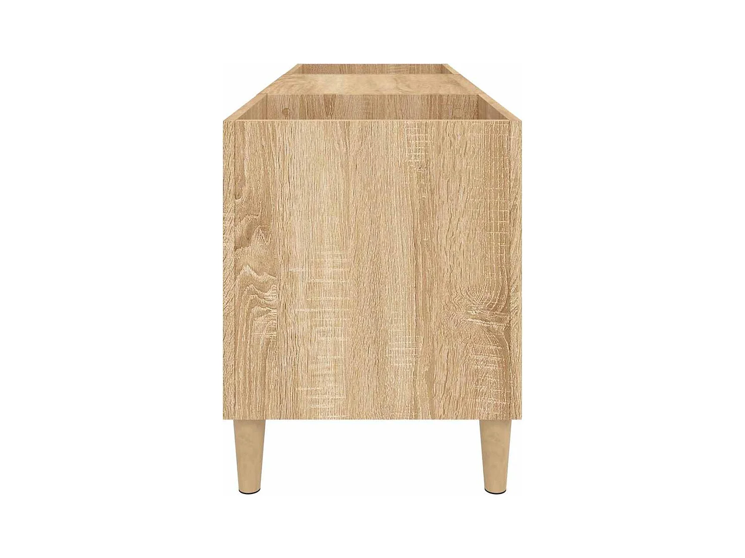 Plattenschrank Sonoma-Eiche 121x38x48 cm Holzwerkstoff