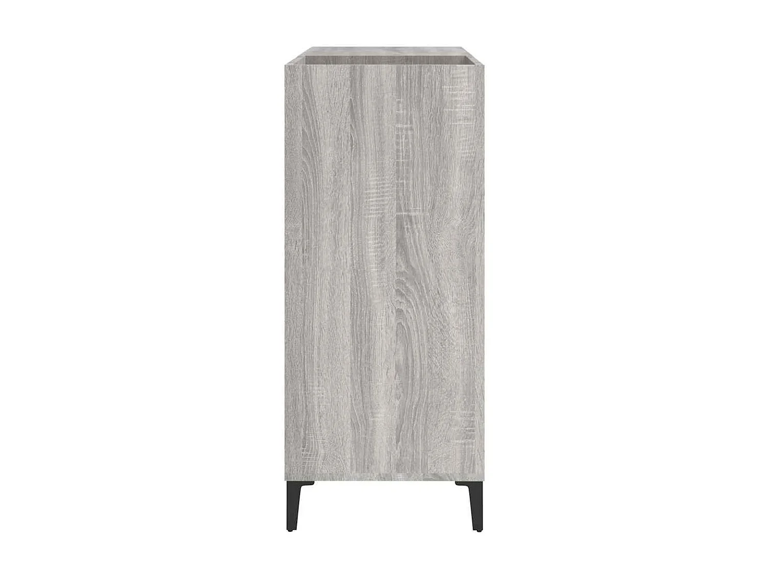 Armoire à disques sonoma gris 84,5x38x89 cm bois d'ingénierie