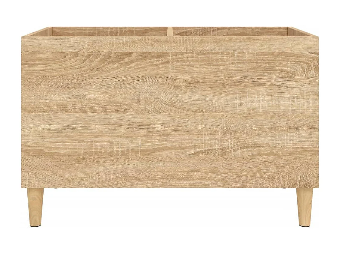 Armário p/ discos 74,5x38x48 cm deriv. madeira carvalho sonoma