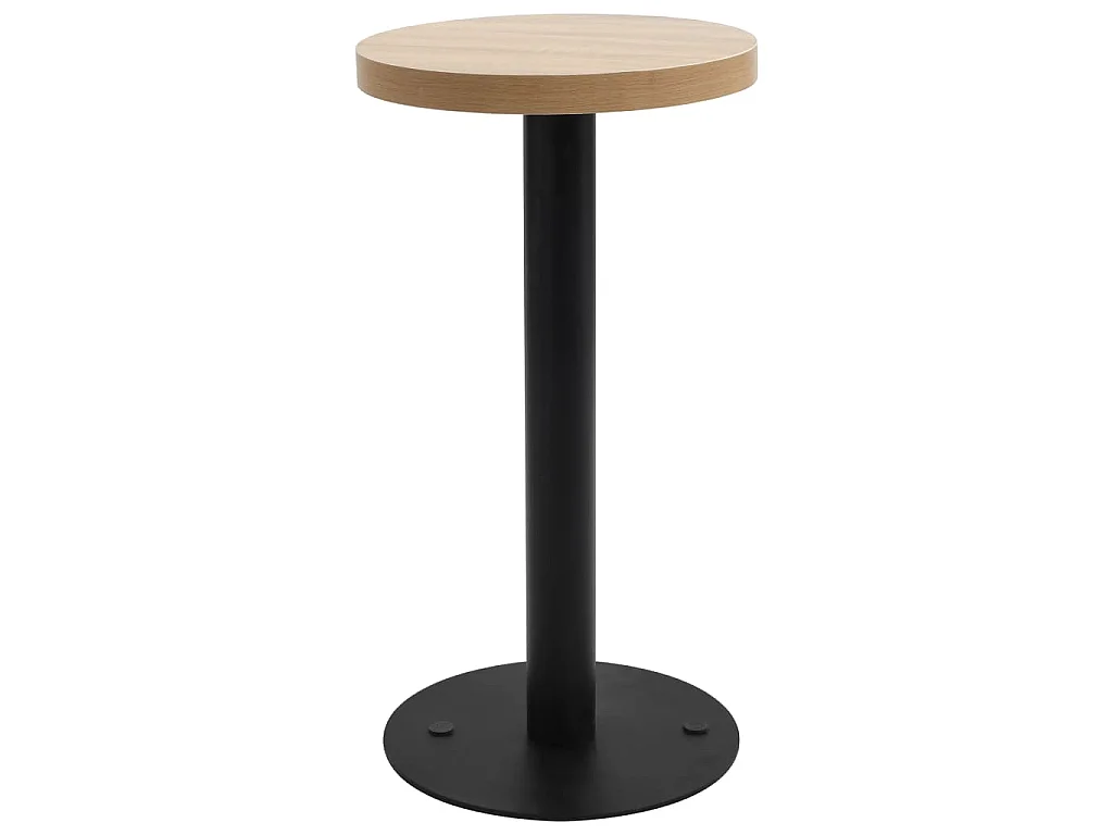 Bistrotafel 40 cm MDF lichtbruin