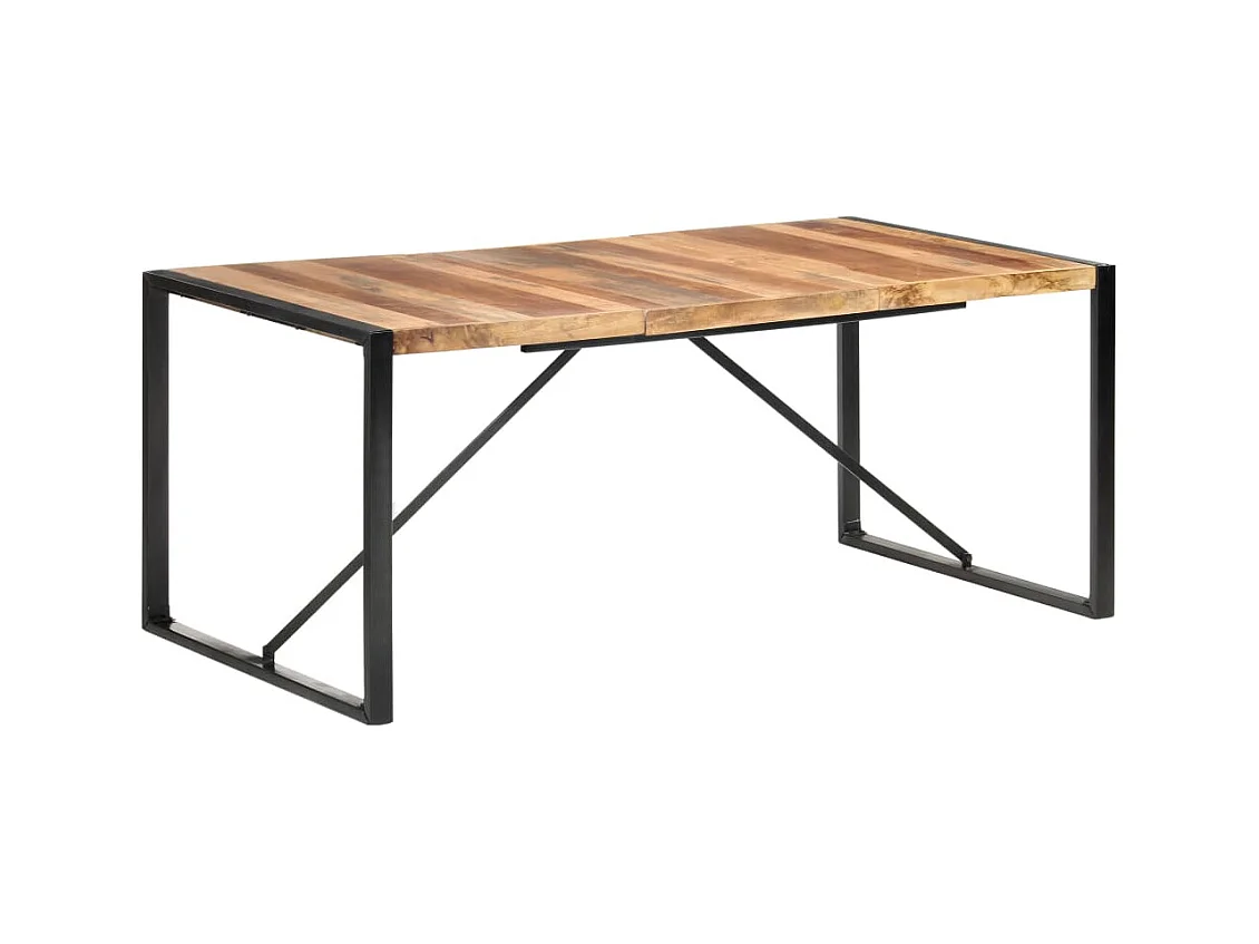 Table à manger 180x90x75 cm bois massif