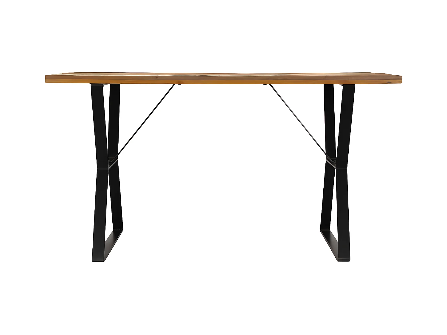 Esstisch 140x80x76 cm Altholz Massiv