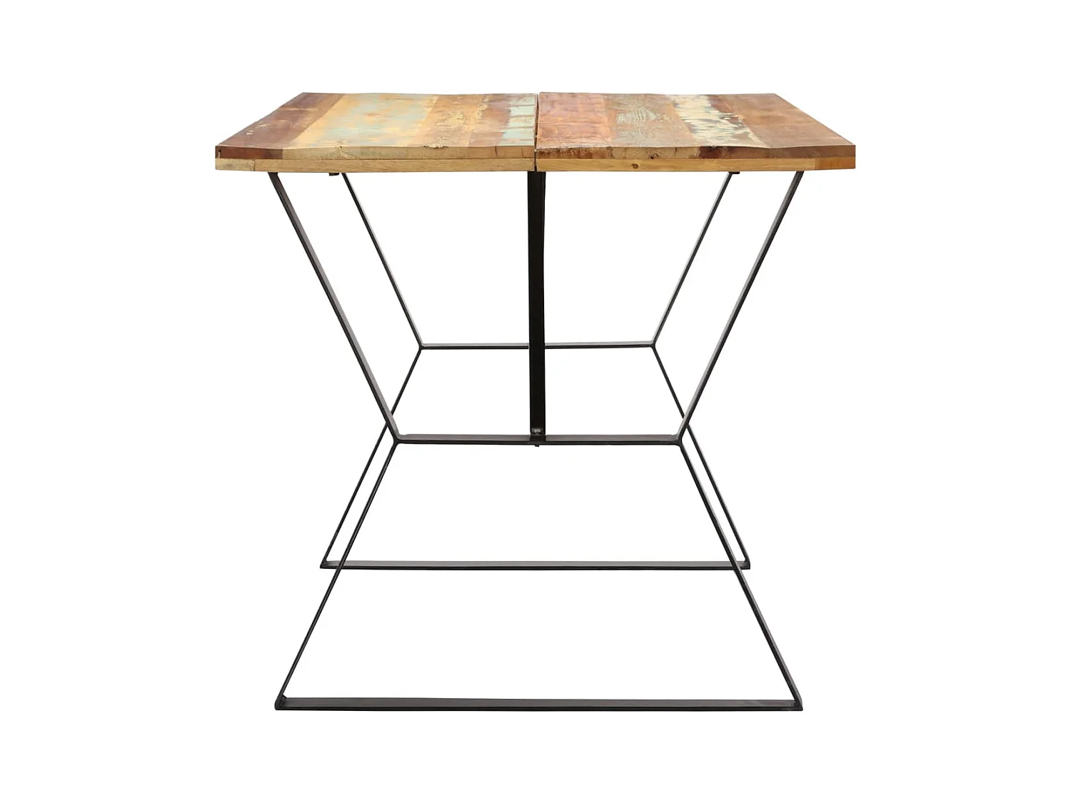 Esstisch 140x80x76 cm Altholz Massiv