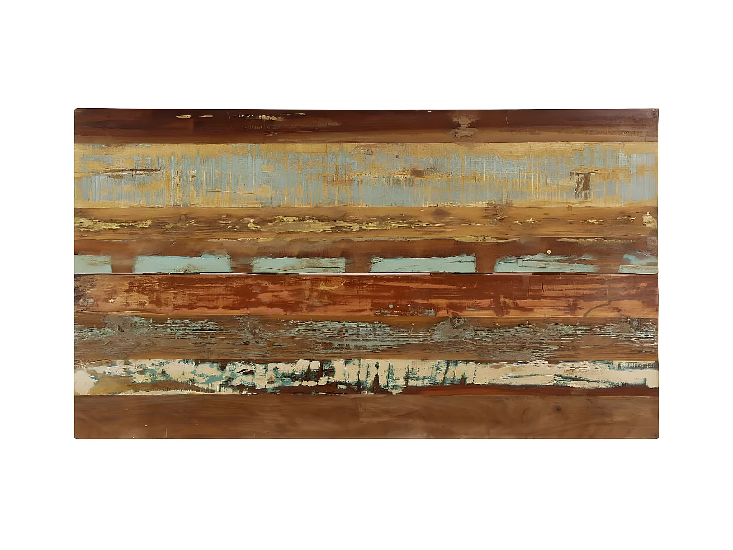 Esstisch 140x80x76 cm Altholz Massiv