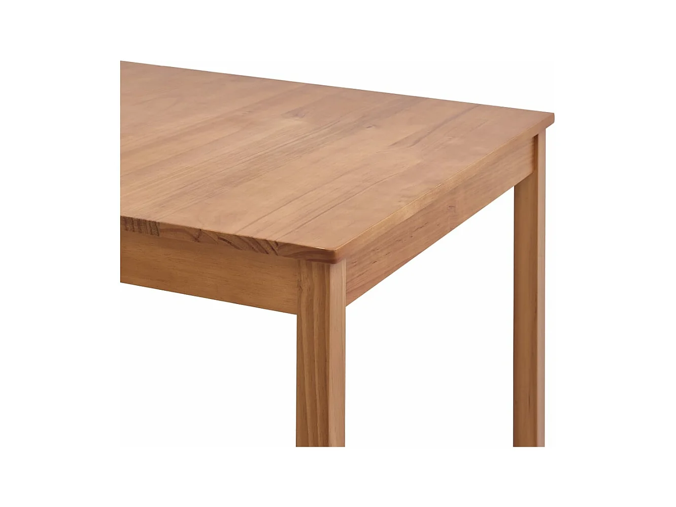 Table à manger Marron miel 180x90x73 cm Bois de pin