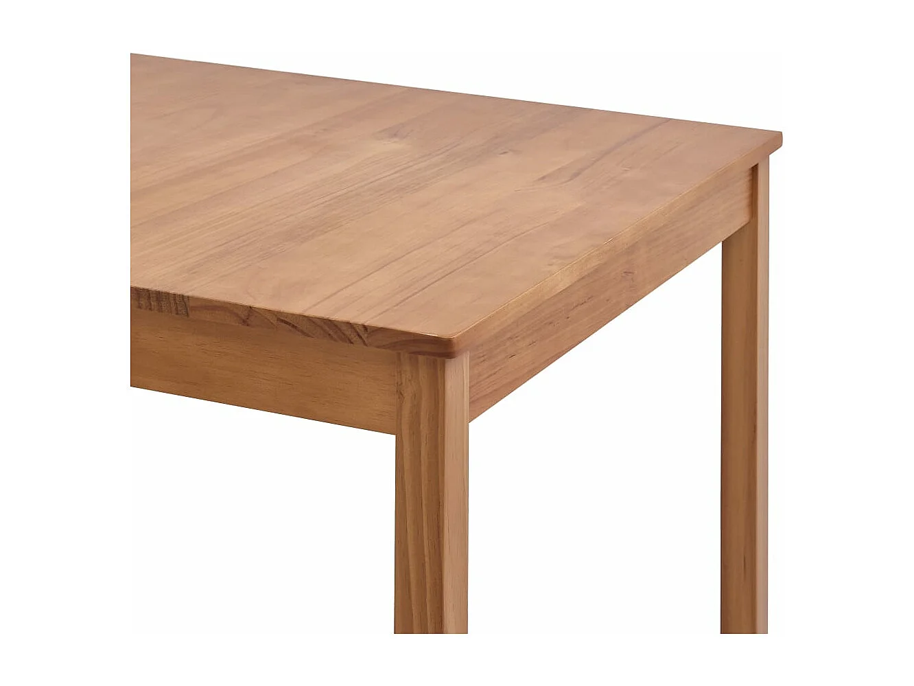 Table à manger Marron miel 180x90x73 cm Bois de pin