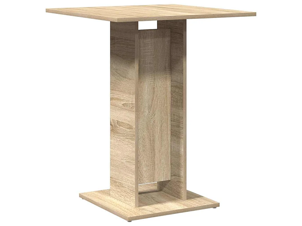 Bistrotisch Sonoma-Eiche 60x60x75 cm Holzwerkstoff