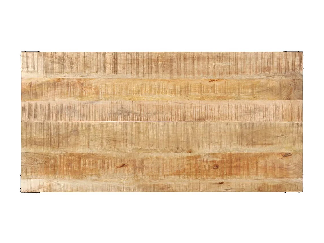 Table à manger 140x70x76 cm Bois de manguier brut massif