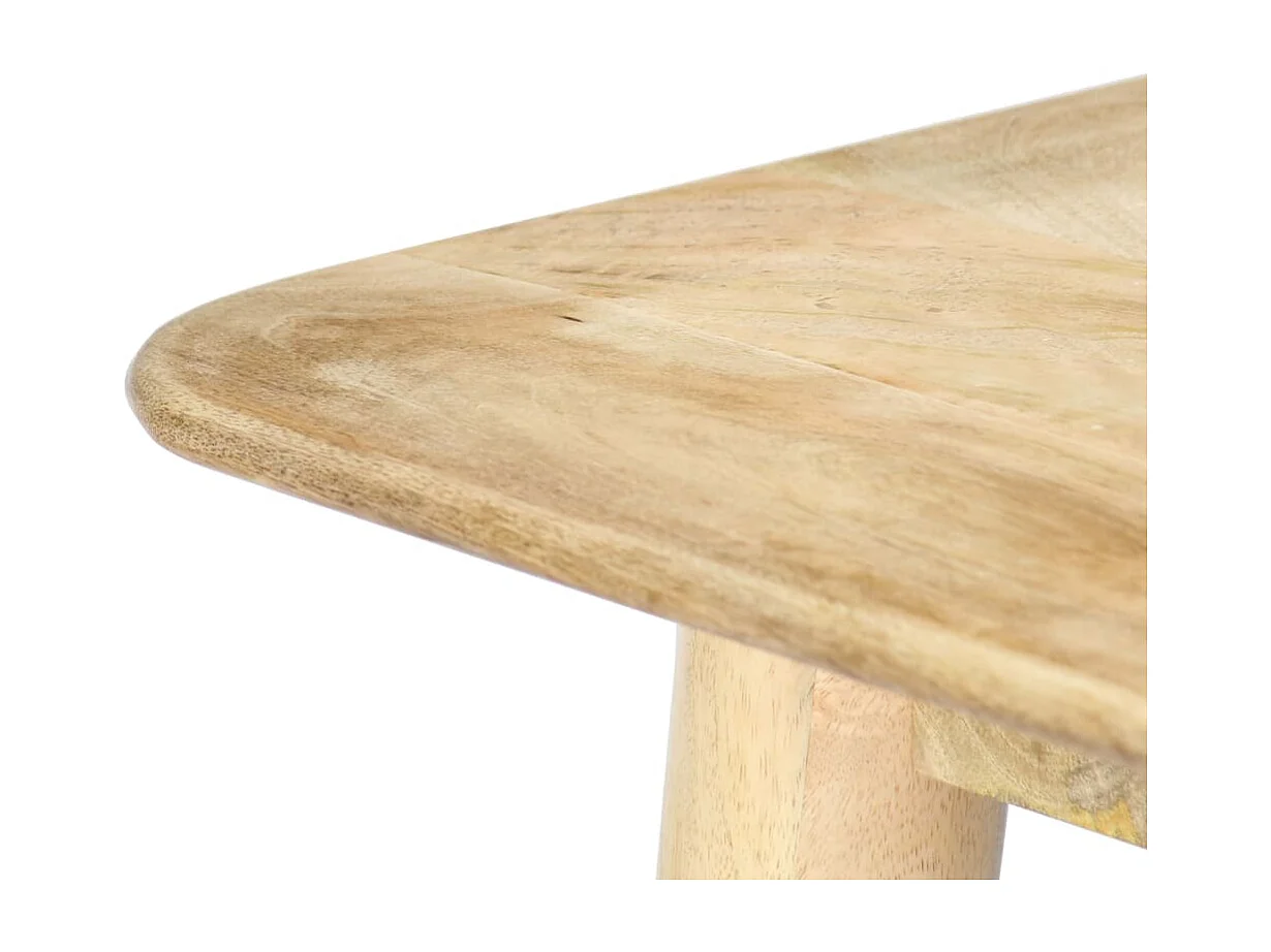 Table de salle à manger 180x90x76 cm Bois de manguier massif