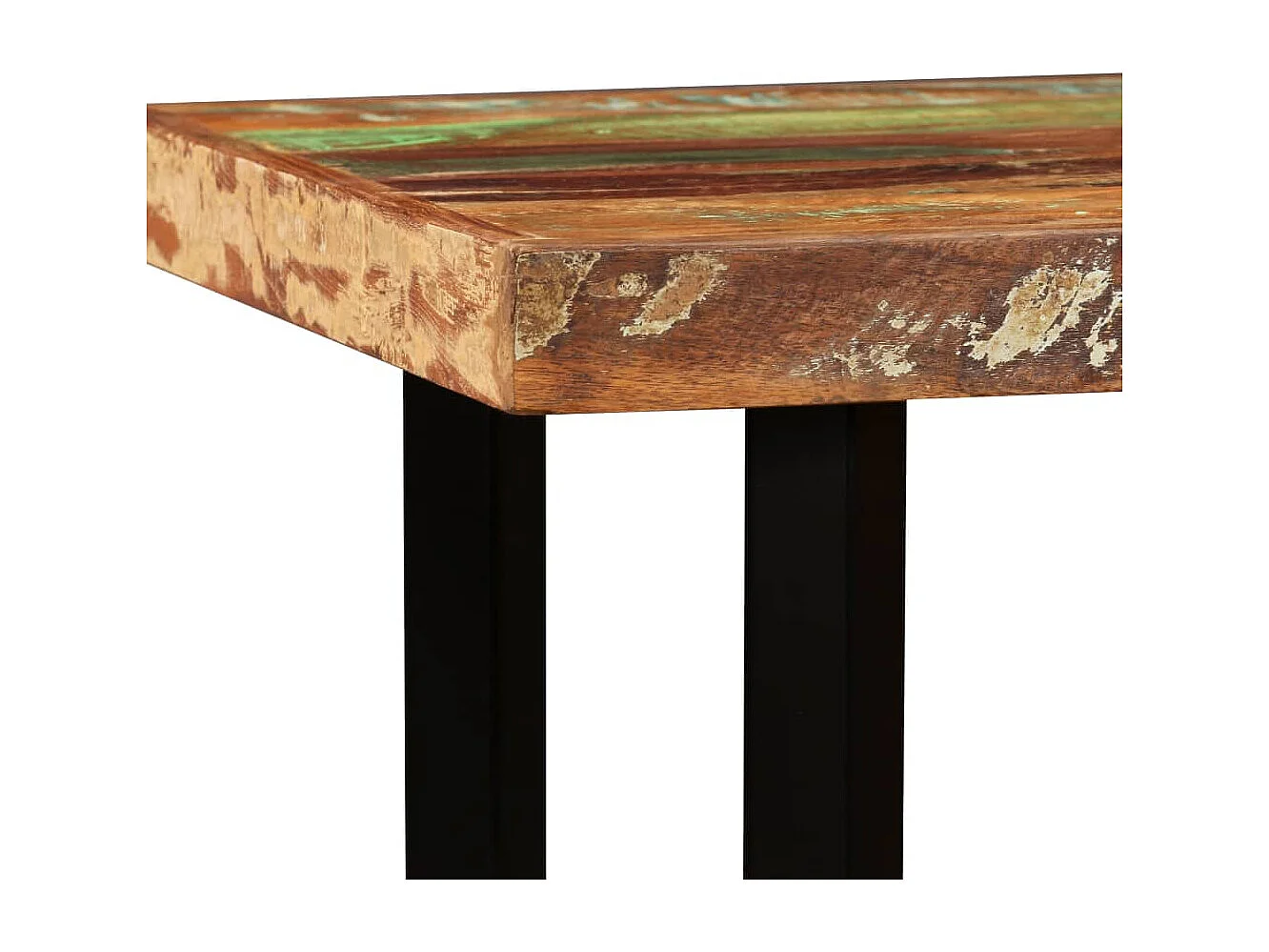 Bartisch Altholz Massiv 120x60x107 cm