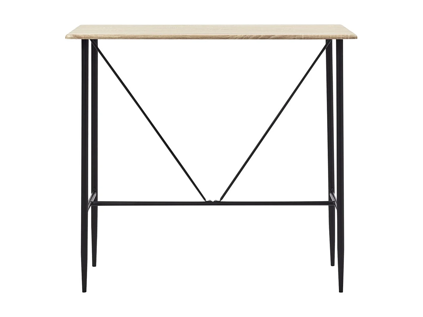 Table de bar Chêne 120 x 60 x 110 cm MDF