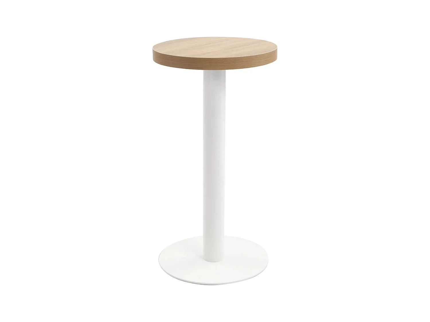 Tavolo da Bistrot Marrone Chiaro 40 cm in MDF