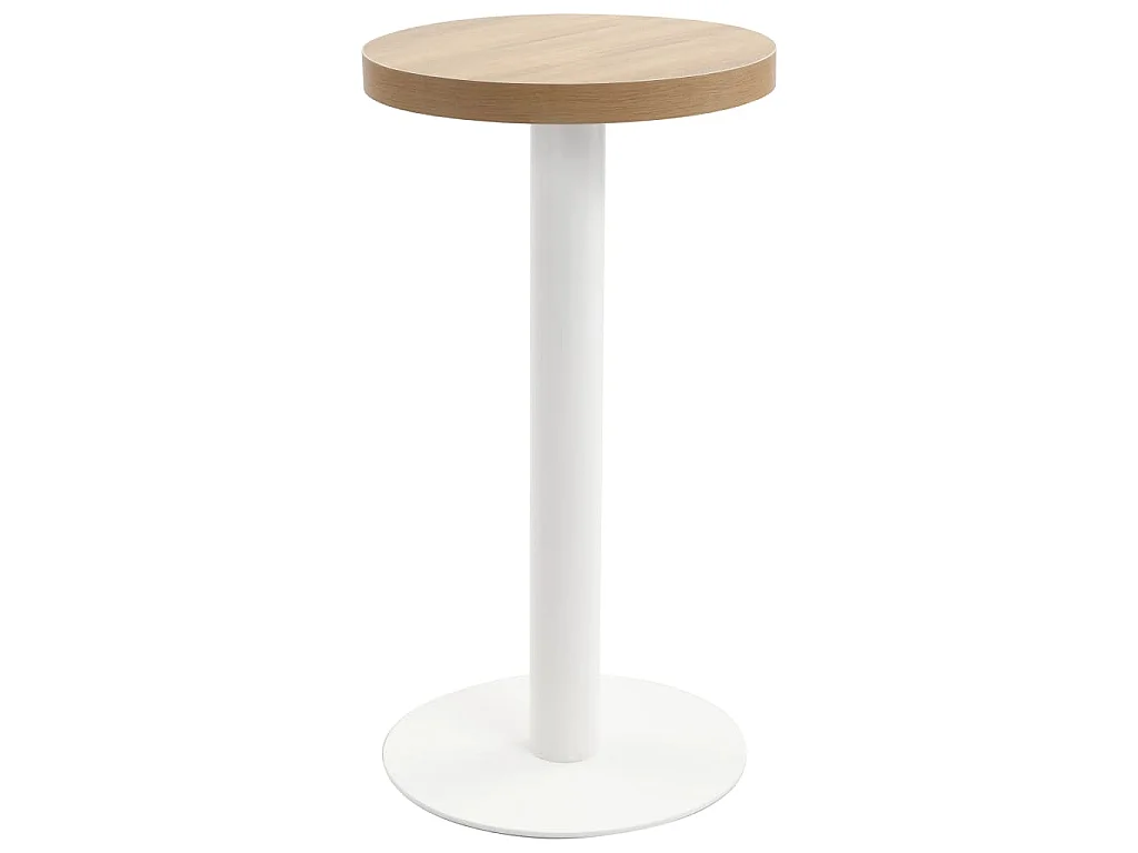 Bistrotafel 40 cm MDF lichtbruin