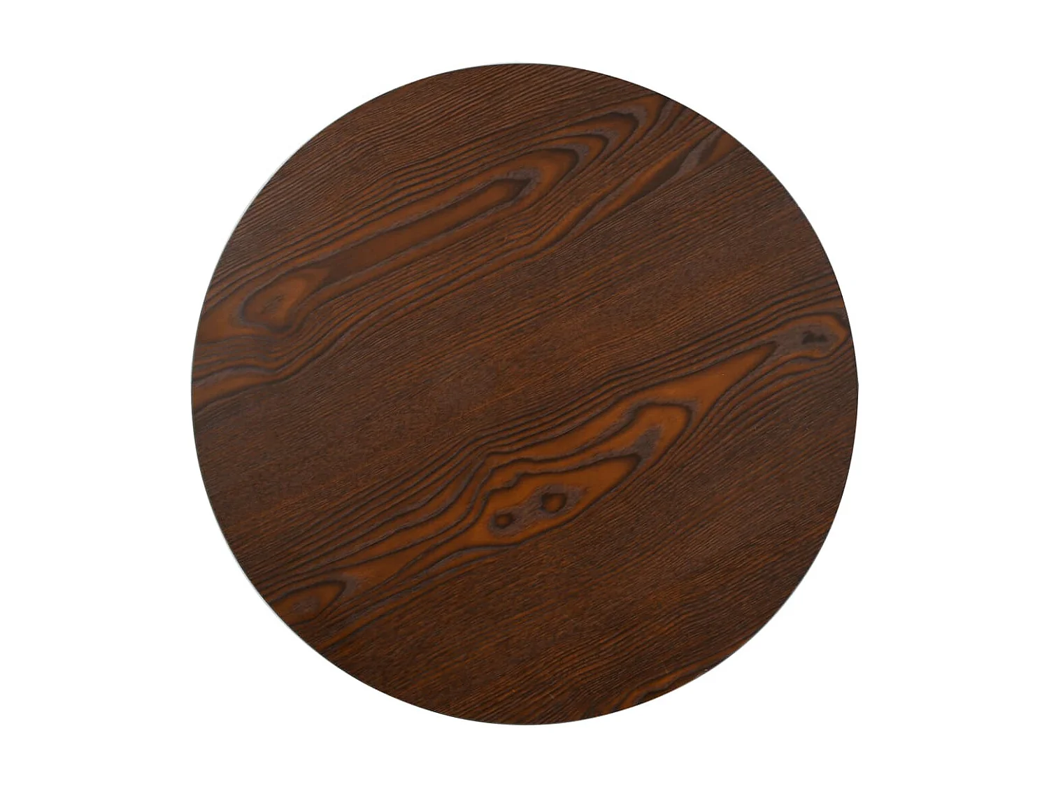 Tavolo da Bistrot Marrone Scuro 50 cm in MDF