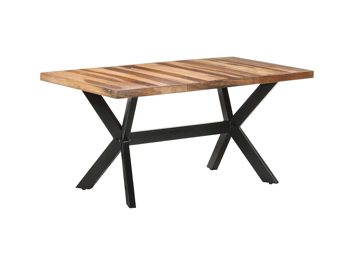 Table de salle à manger 160x80x75 cm Bois avec finition miel