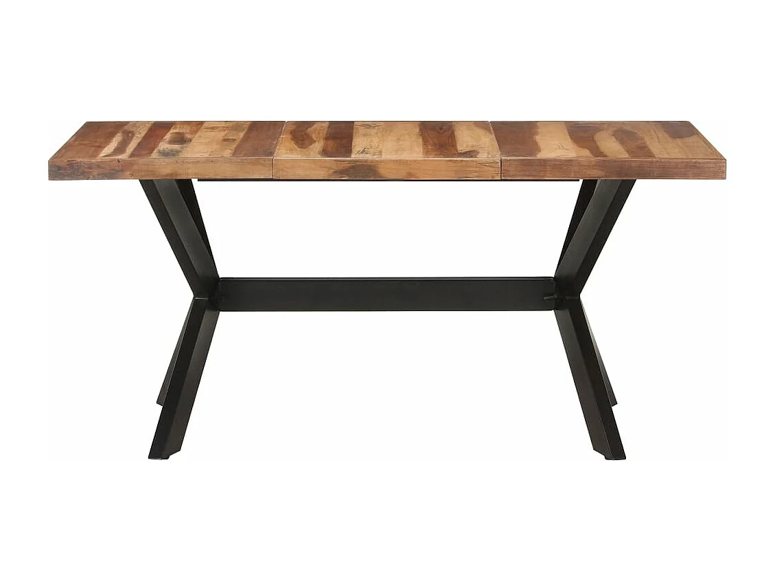 Table de salle à manger 160x80x75 cm Bois avec finition miel