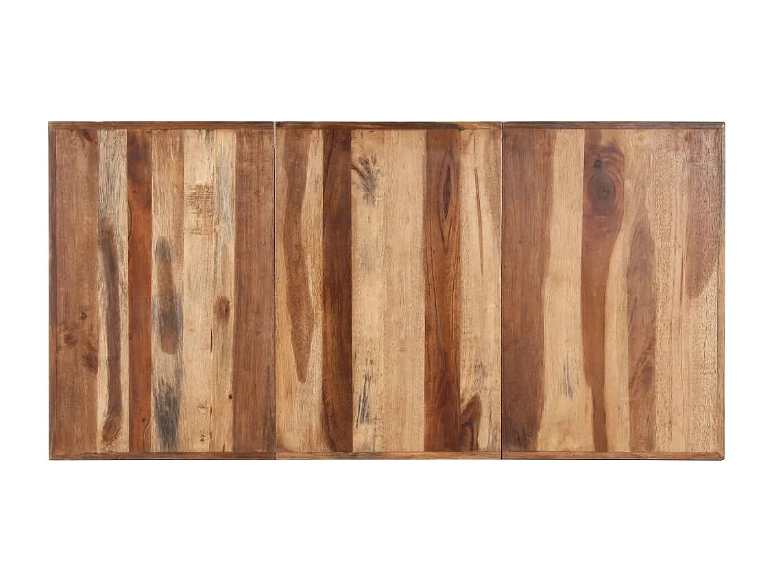 Table de salle à manger 160x80x75 cm Bois avec finition miel