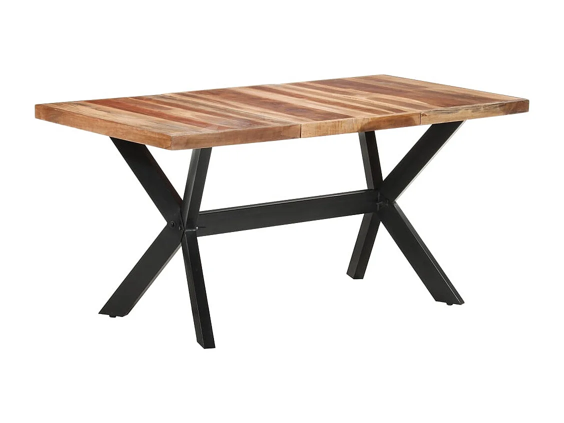 Table de salle à manger 160x80x75 cm Bois avec finition miel