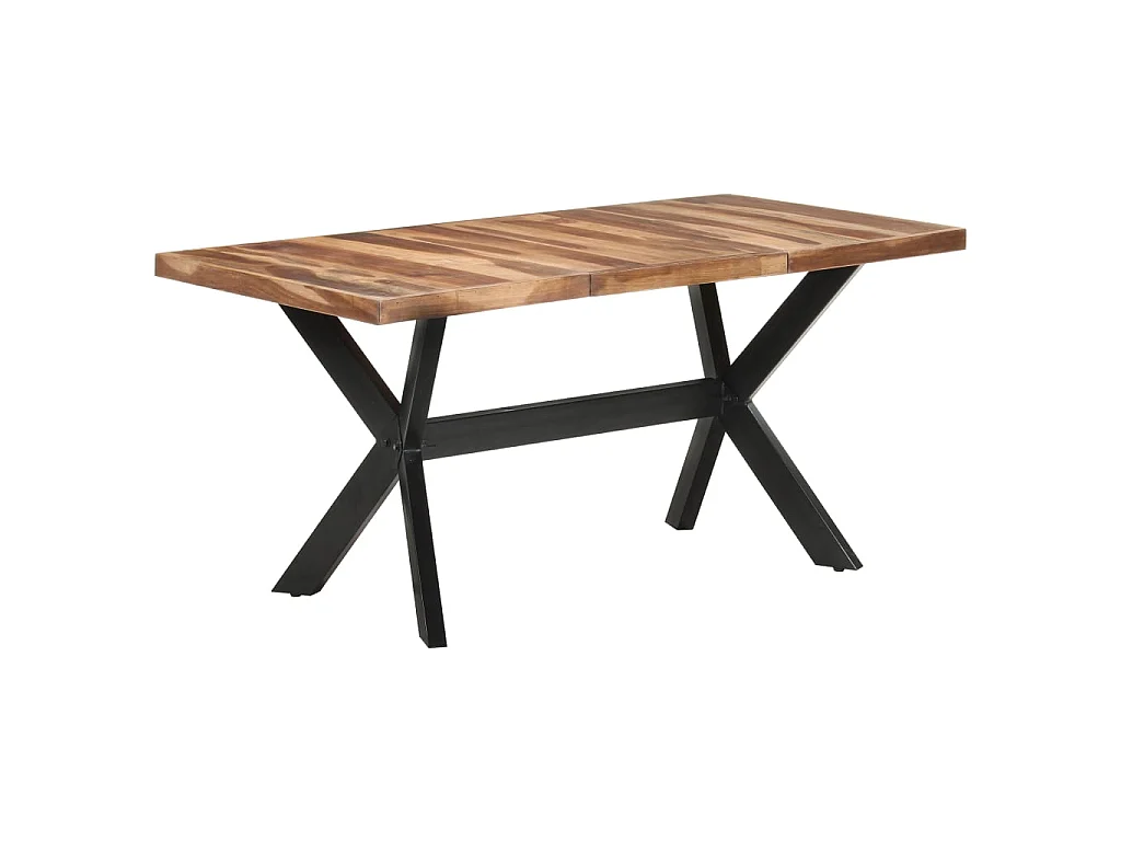 Table de salle à manger 160x80x75 cm Bois avec finition miel