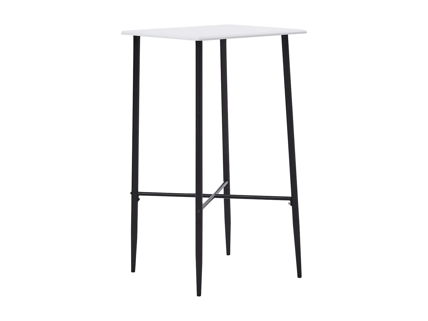 Bartafel 60x60x111 cm MDF wit