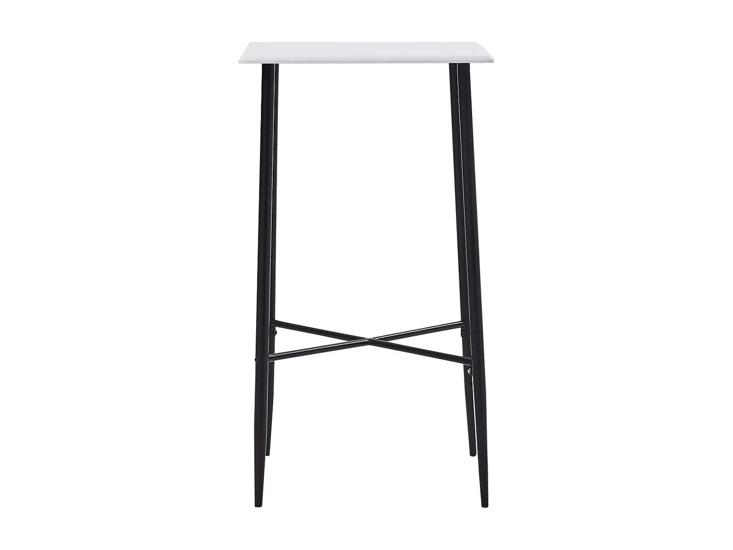Bartafel 60x60x111 cm MDF wit