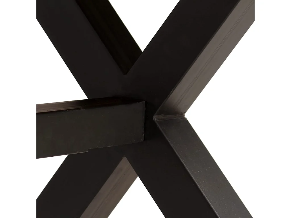 Table à manger Bois d'acacia massif et manguier 180x90x76 cm